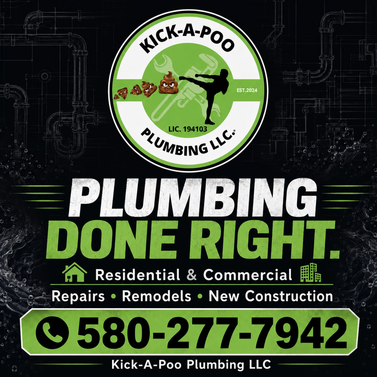 Kick-A-Poo Plumbing in Lawton