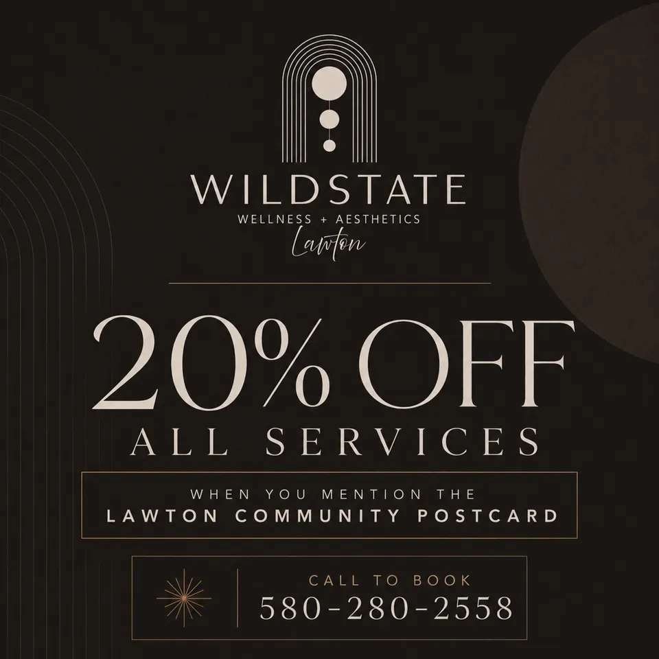 WildState Wellness + Aesthetics advertisement as printed in the Lawton Spotlight