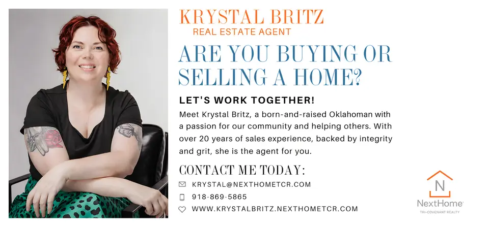 Krystal Britz advertisement as printed in the September 2026 Lawton Spotlight
